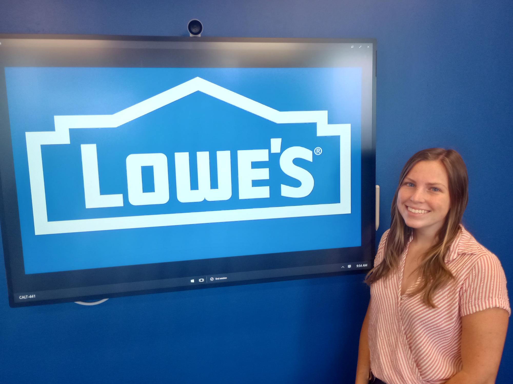 IST intern builds career skills, improves community in Lowe’s summer program